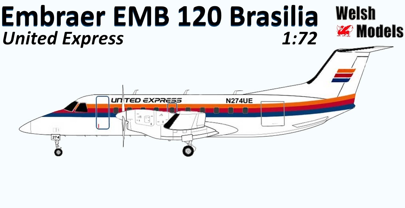 United Express EMB 120 Brasilia Released