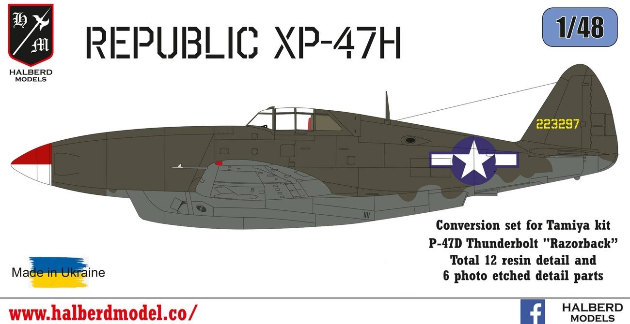 Republic XP-47H Conversion Set Out Soon
