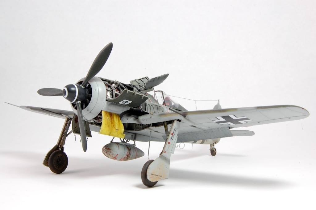 Focke Wulf Fw 190 A-8 White 11 of 5 /JG4