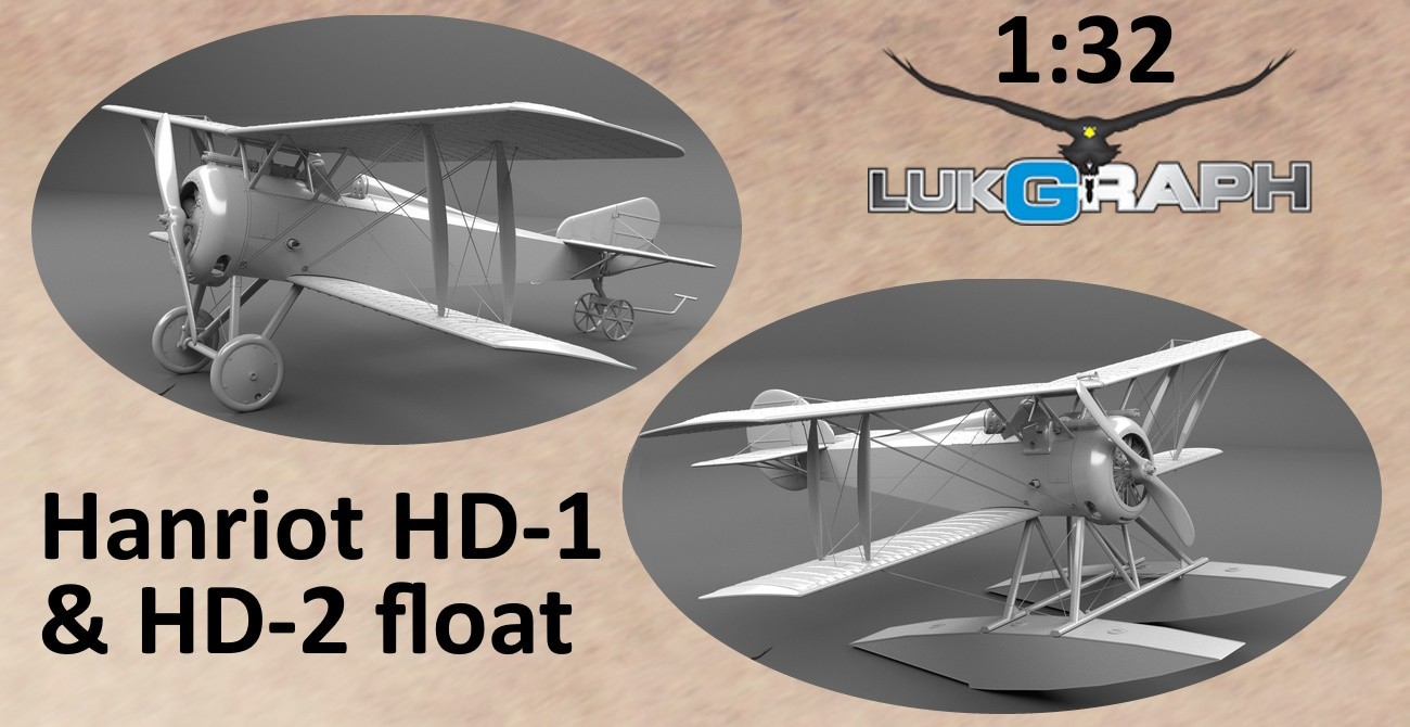 Hanriot HD-1/HD-2 Final Renders
