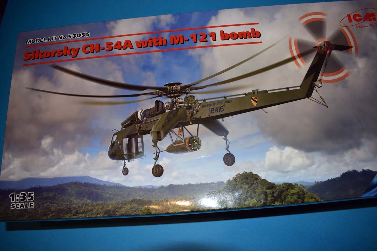Sikorsky CH-54A with M-121 Bomb
