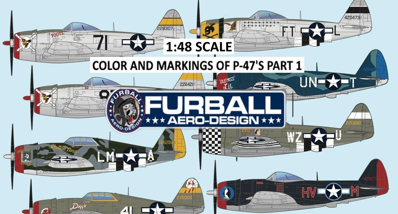 “Colors and Markings of P-47s” Planned