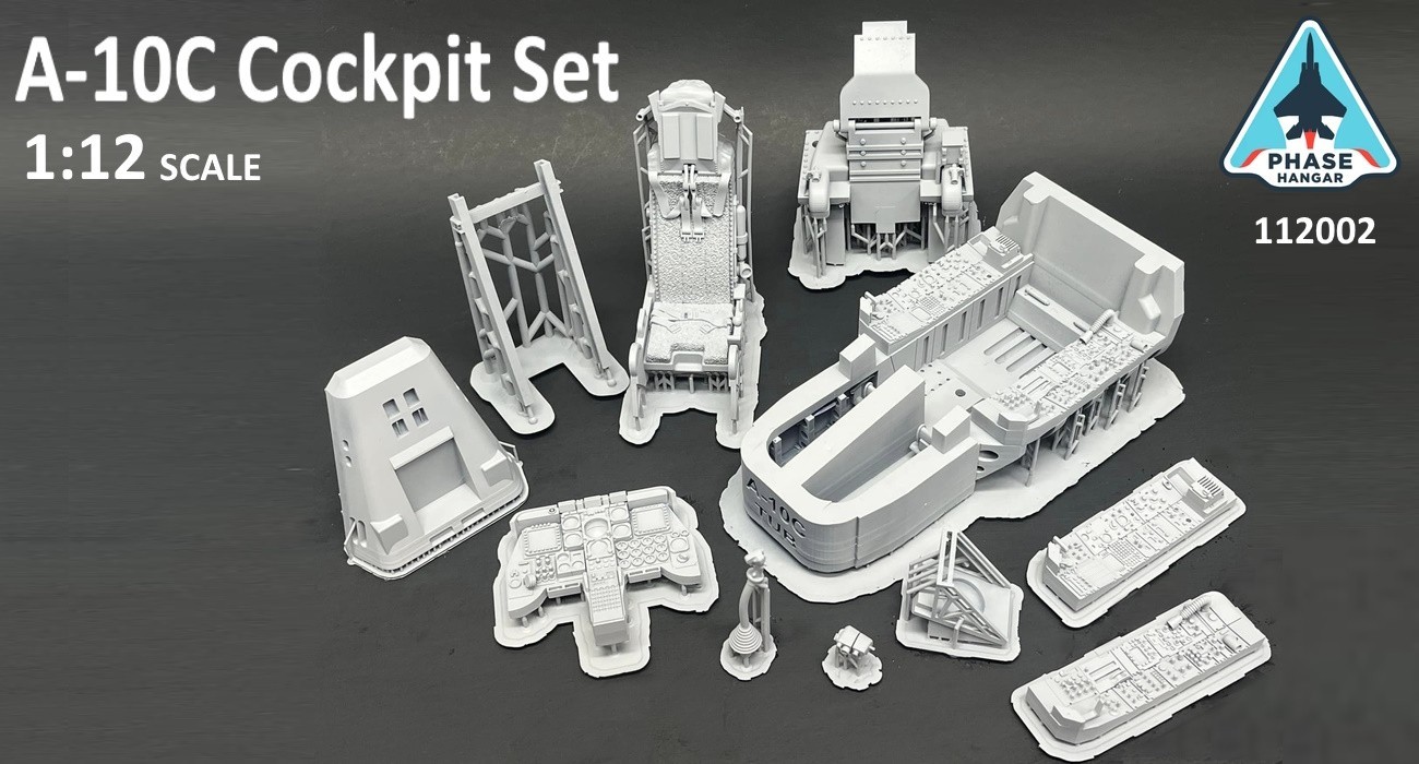 Large Scale A-10 Cockpit Set