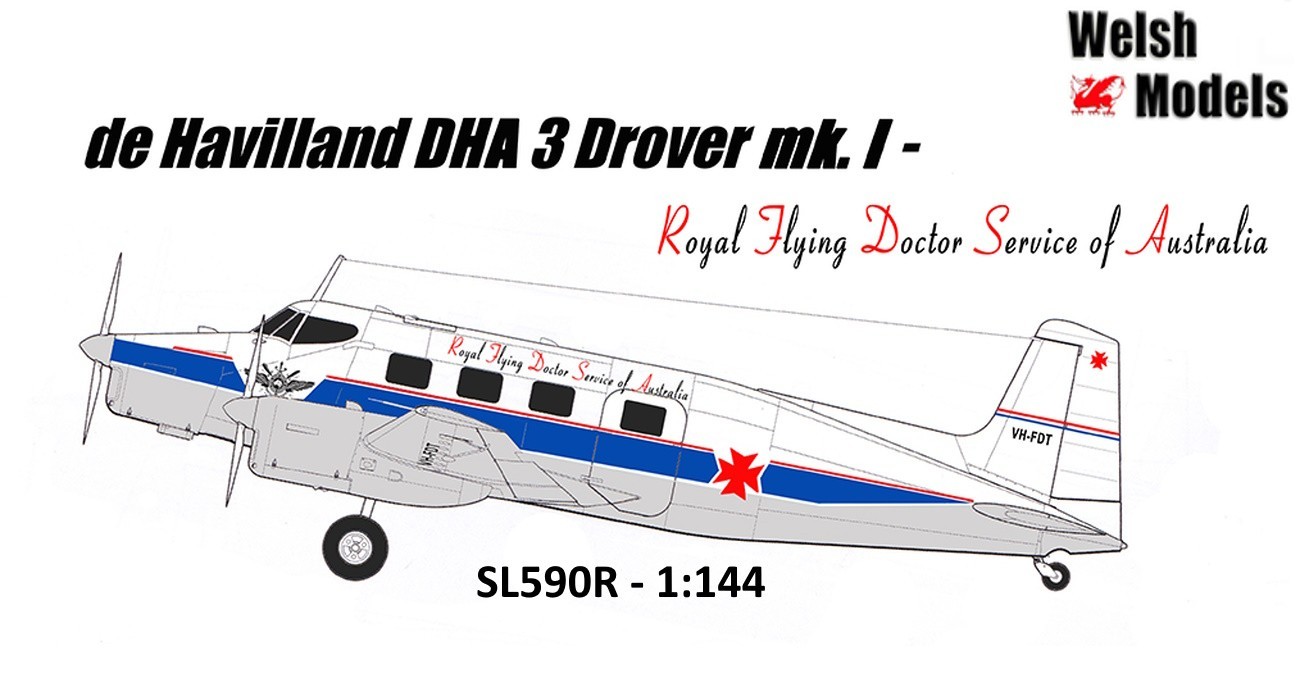 Flying Doctor DHA 3 Drover Released