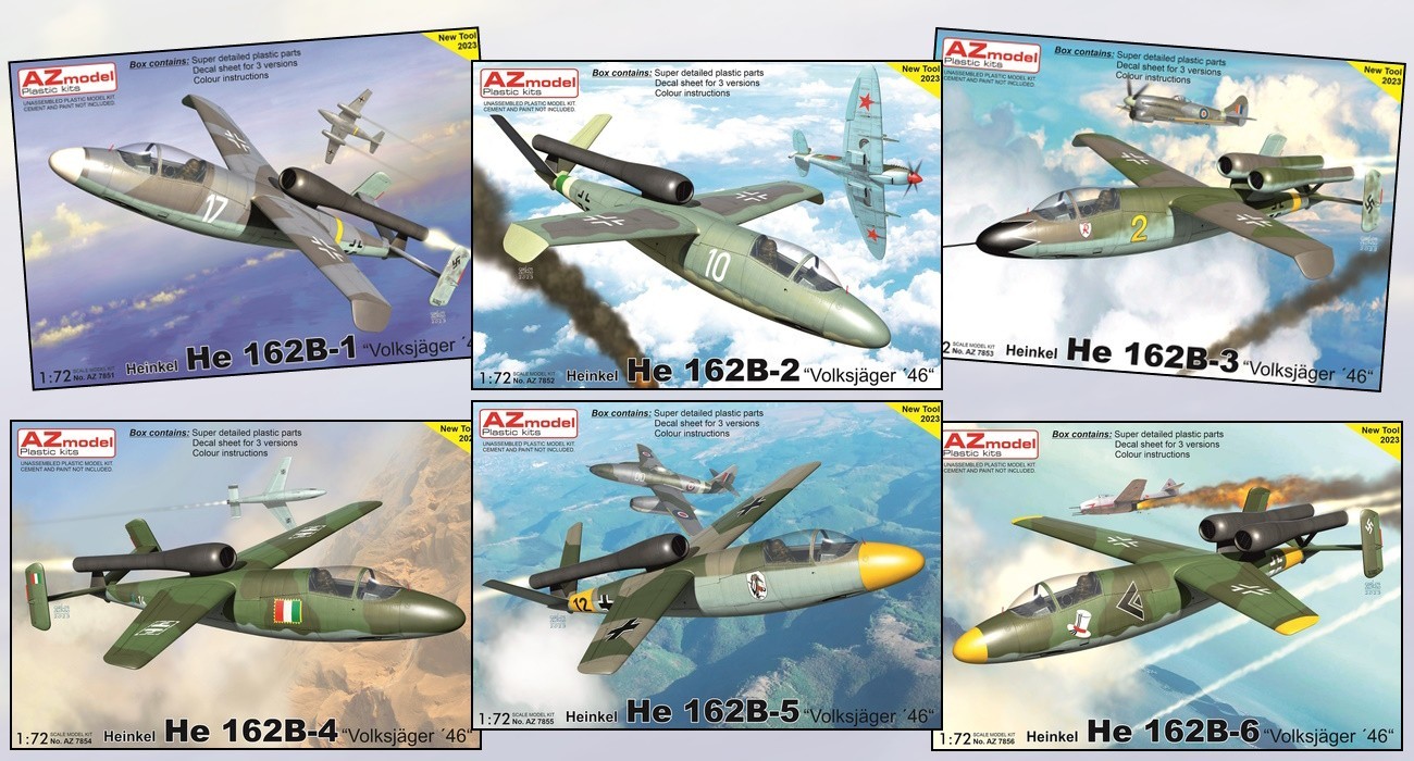 He 162 B ‘Volksjägger’ Released