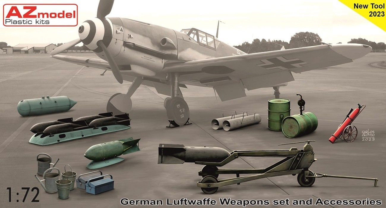 Luftwaffe WWII Weapons and Accessories Set Released