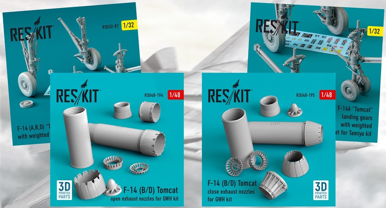 Tomcat Undercarriage & Exhaust Detail Sets Released