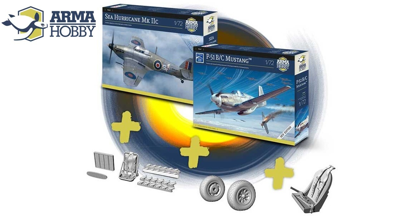 P-51B/C & Sea Hurricane Mk IIc Planned
