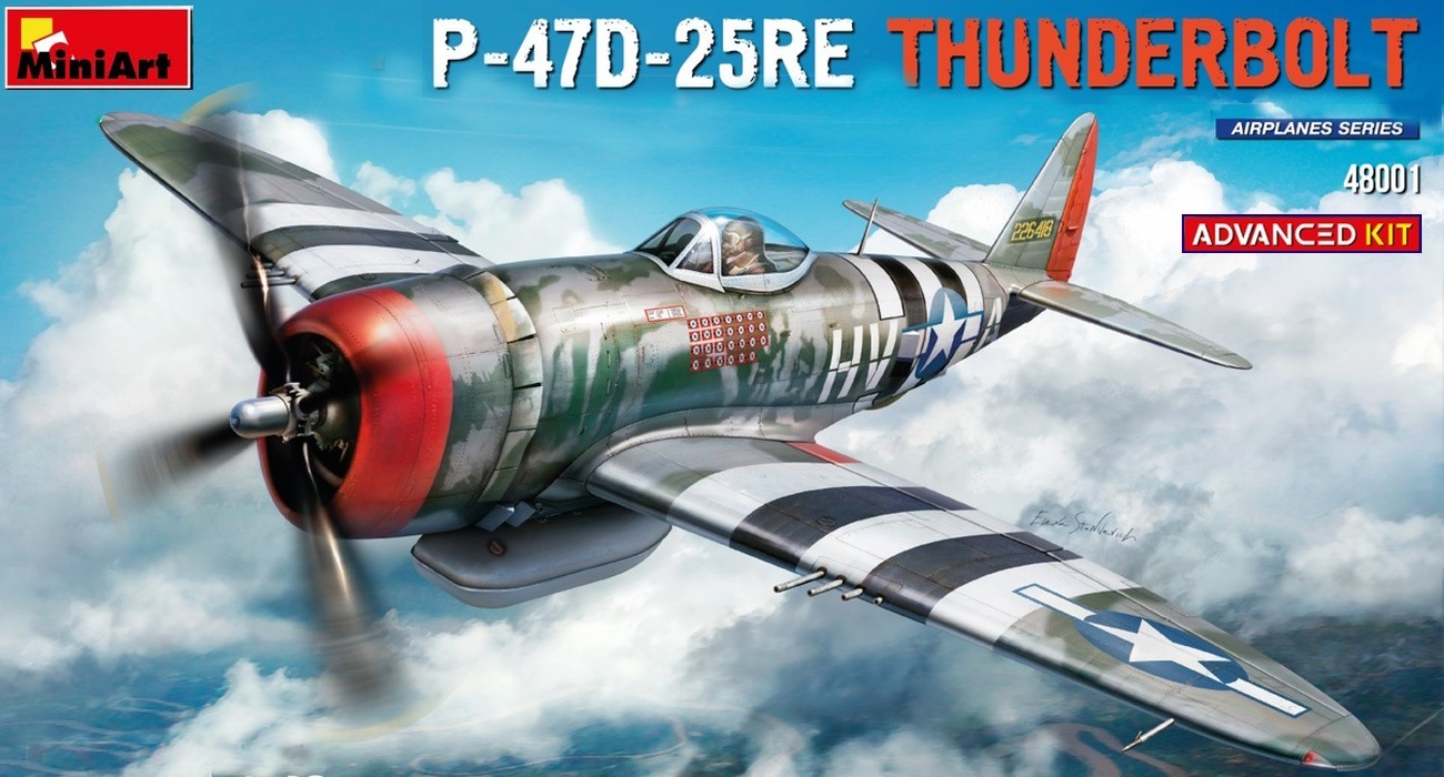 P-47 D Advanced Box Contents