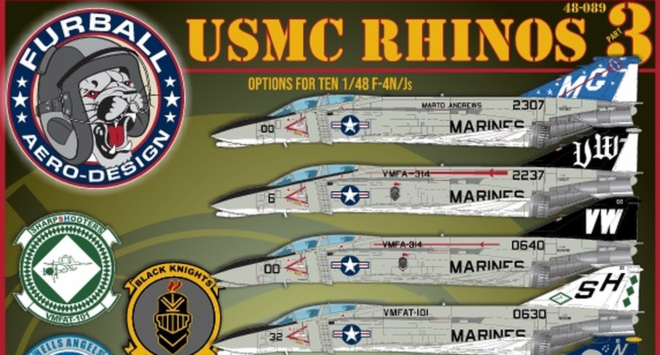 Decals: USMC Rhinos Part III Coming Soon