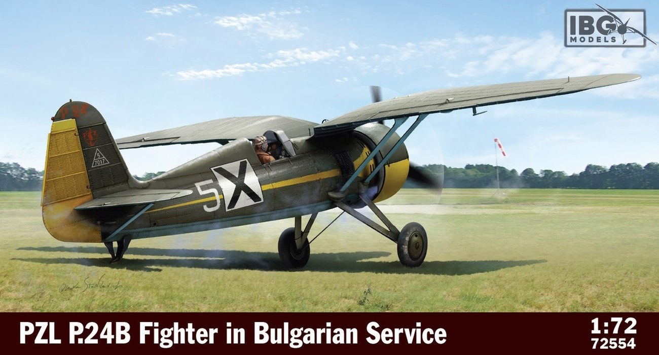 Bulgarian PZL P.24B Marking Options