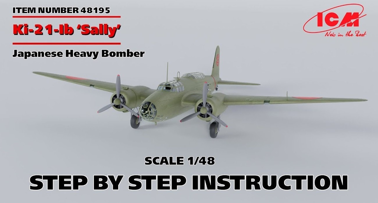 NEW VIDEO: Ki-21-Ib ‘Sally’  Step By Step Instruction