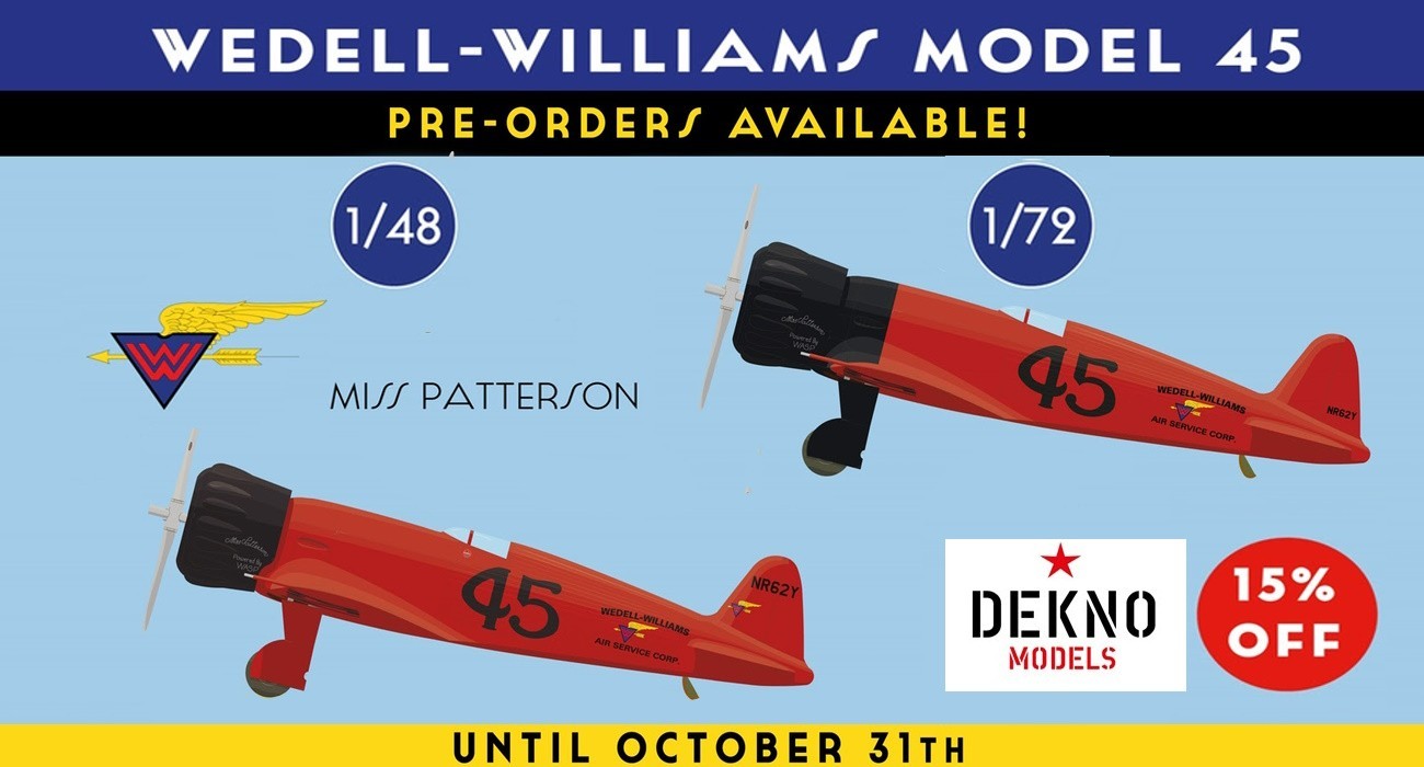 Wedell-Williams 45 Pre-Order With Discount