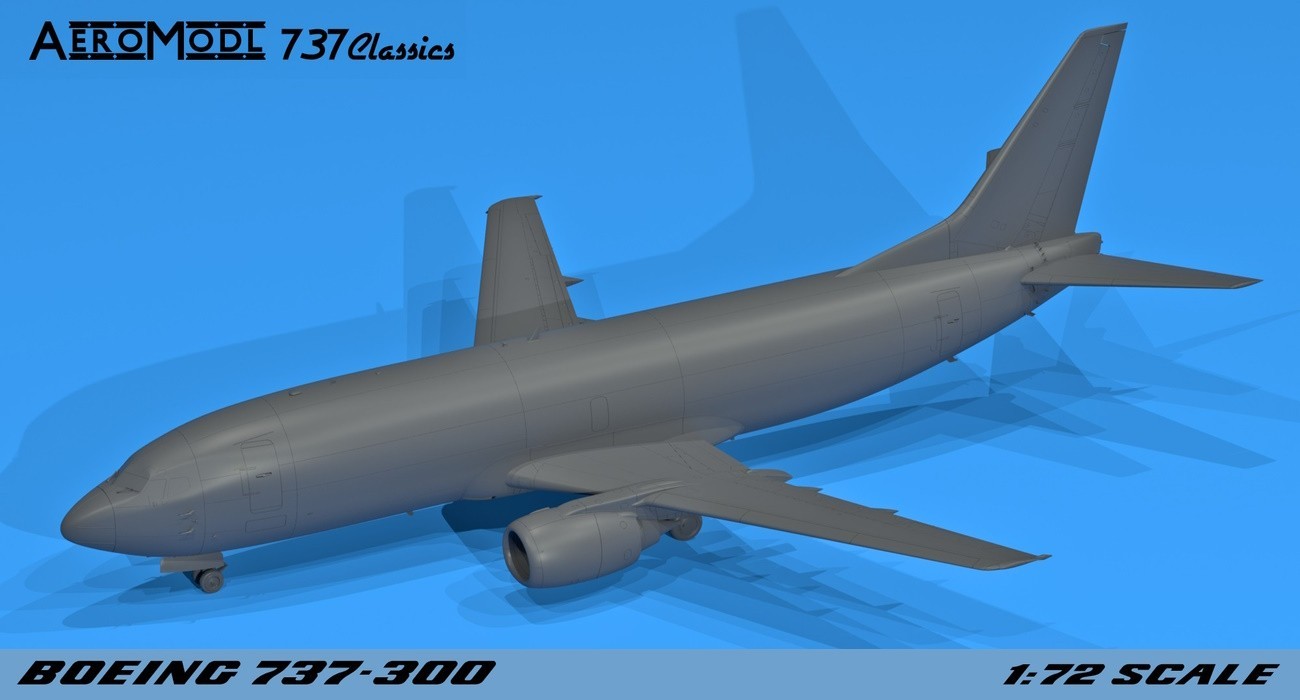 Boeing 737-300 Incoming