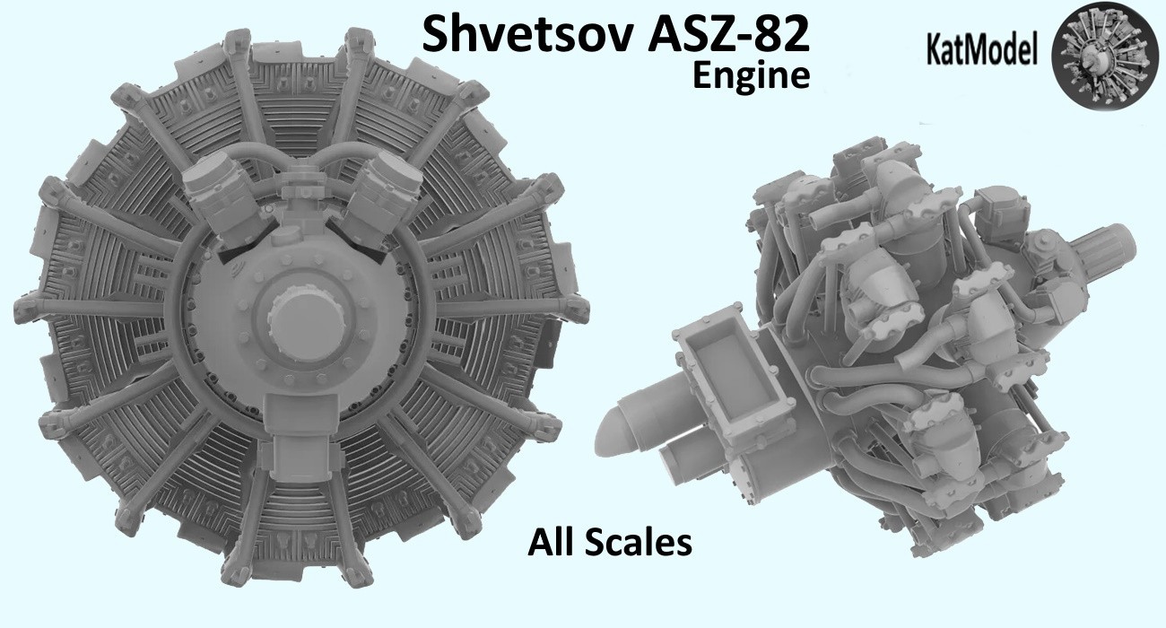 Shvetsov ASZ-82 Engine Planned