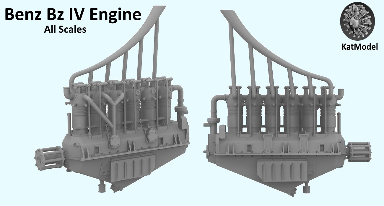 Benz Bz IV  Engine Planned