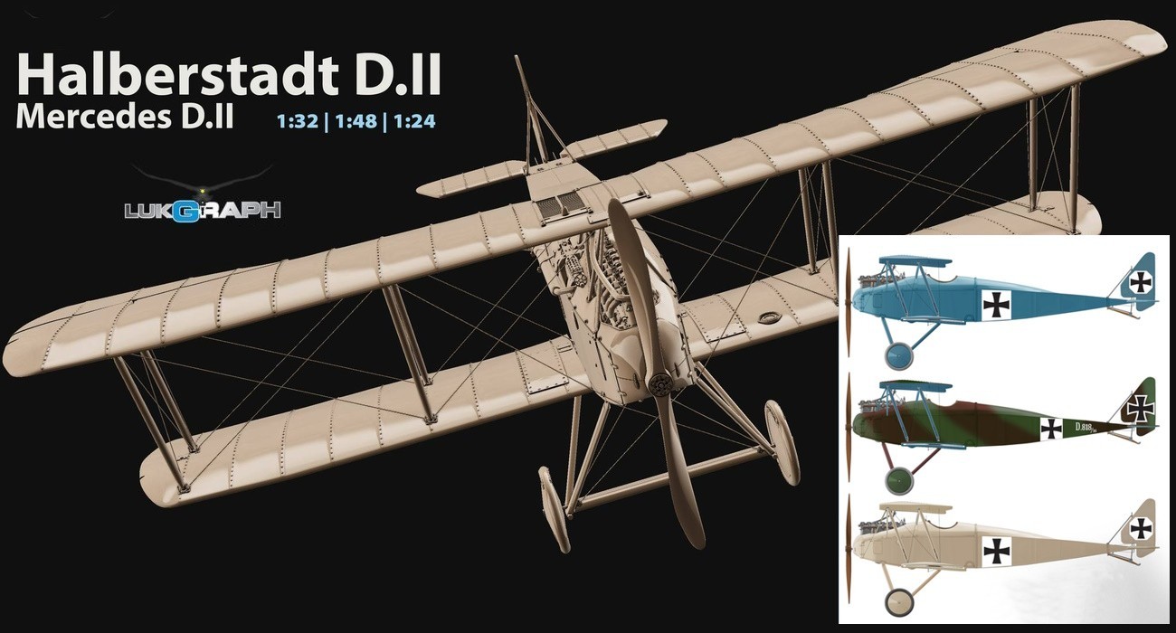 Halberstadt D.II Marking Options Update | AeroScale - AeroScale ...