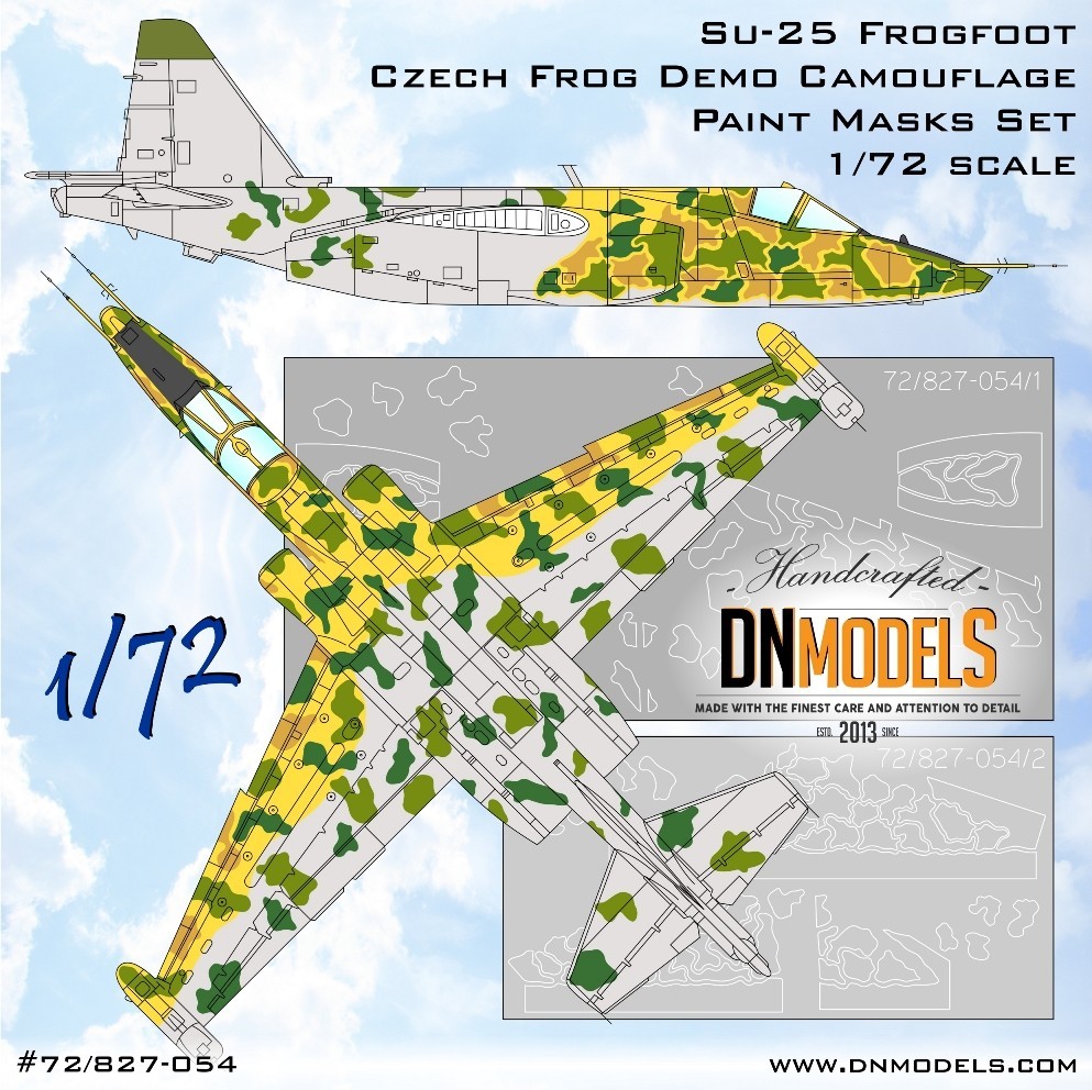 Frogfoot Demo Camouflage Paint Masks Set