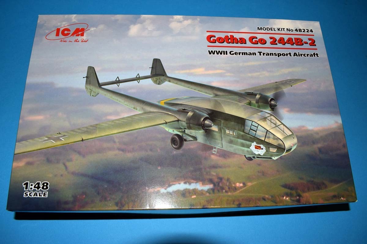 Gotha Go 244B-2 WWII German Transport Aircraft