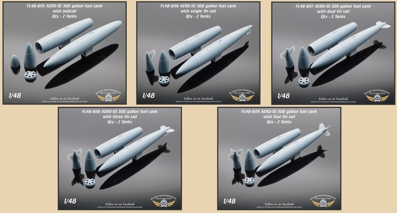 AERO-1D 300gal Fuel Tanks Released