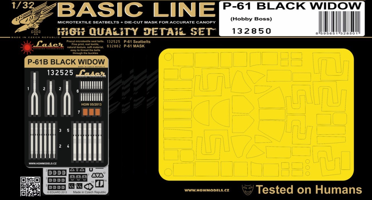 Black Widow Paint Masks & Seat Belts Released
