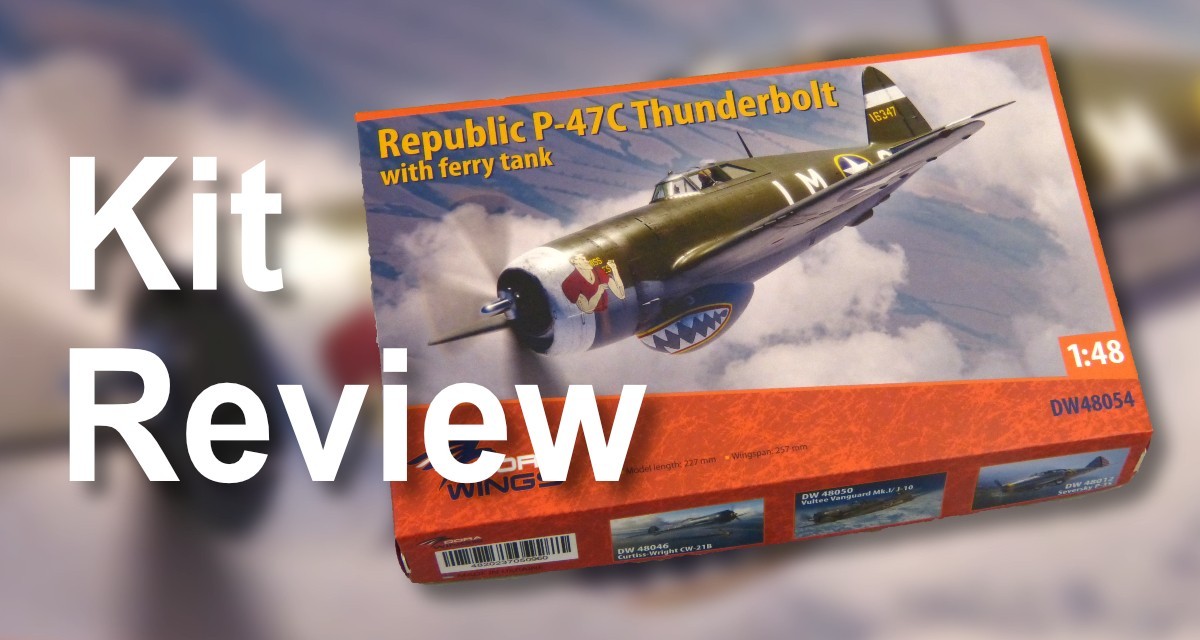 Republic P-47C Thunderbolt with ferry tank