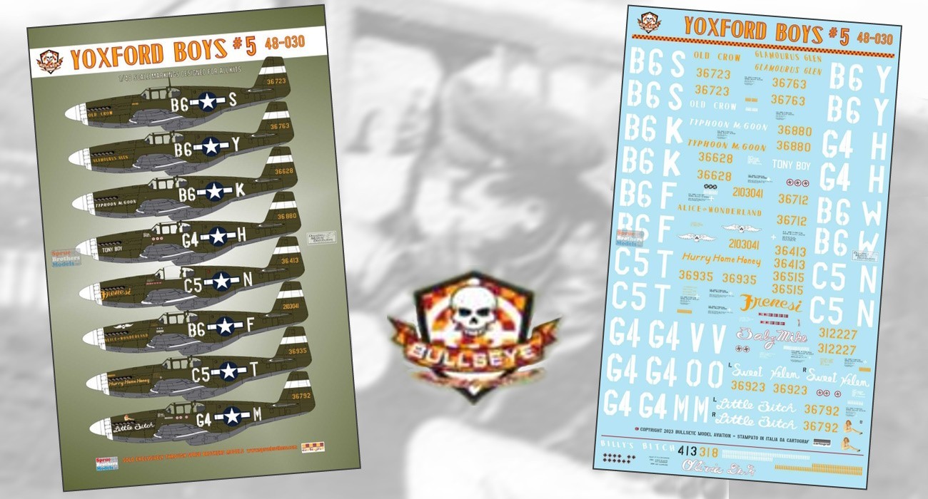 ‘Yoxford Boys’ P-51B Decal Set Released