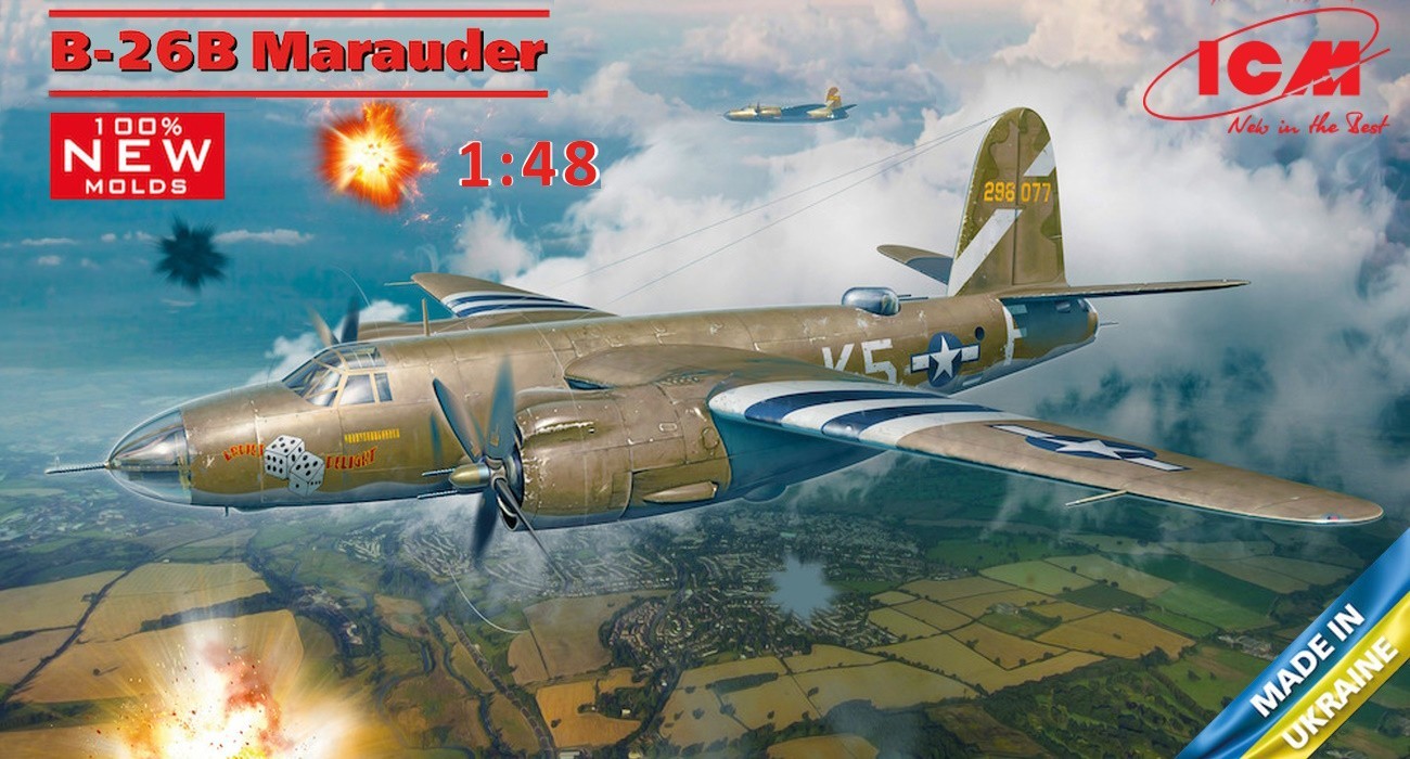 IN PROCESS! 100% New Moulds! B-26B Marauder