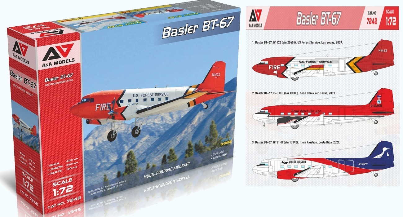 Basler BT-67 Incoming