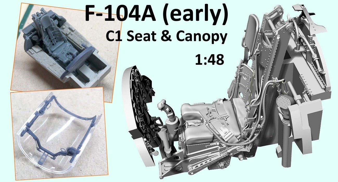 Early Starfighter Ejection Seat & Canopy