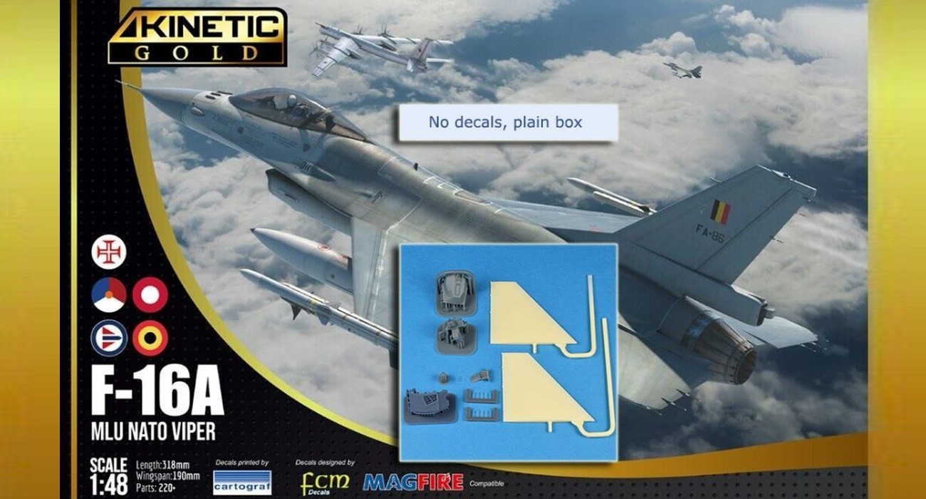 F-16A Kit & Detail Set Bundle Released