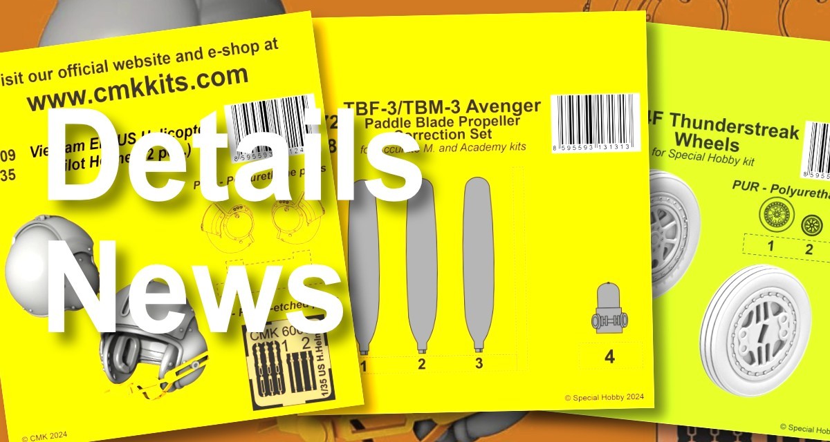 New CMK Detail Sets