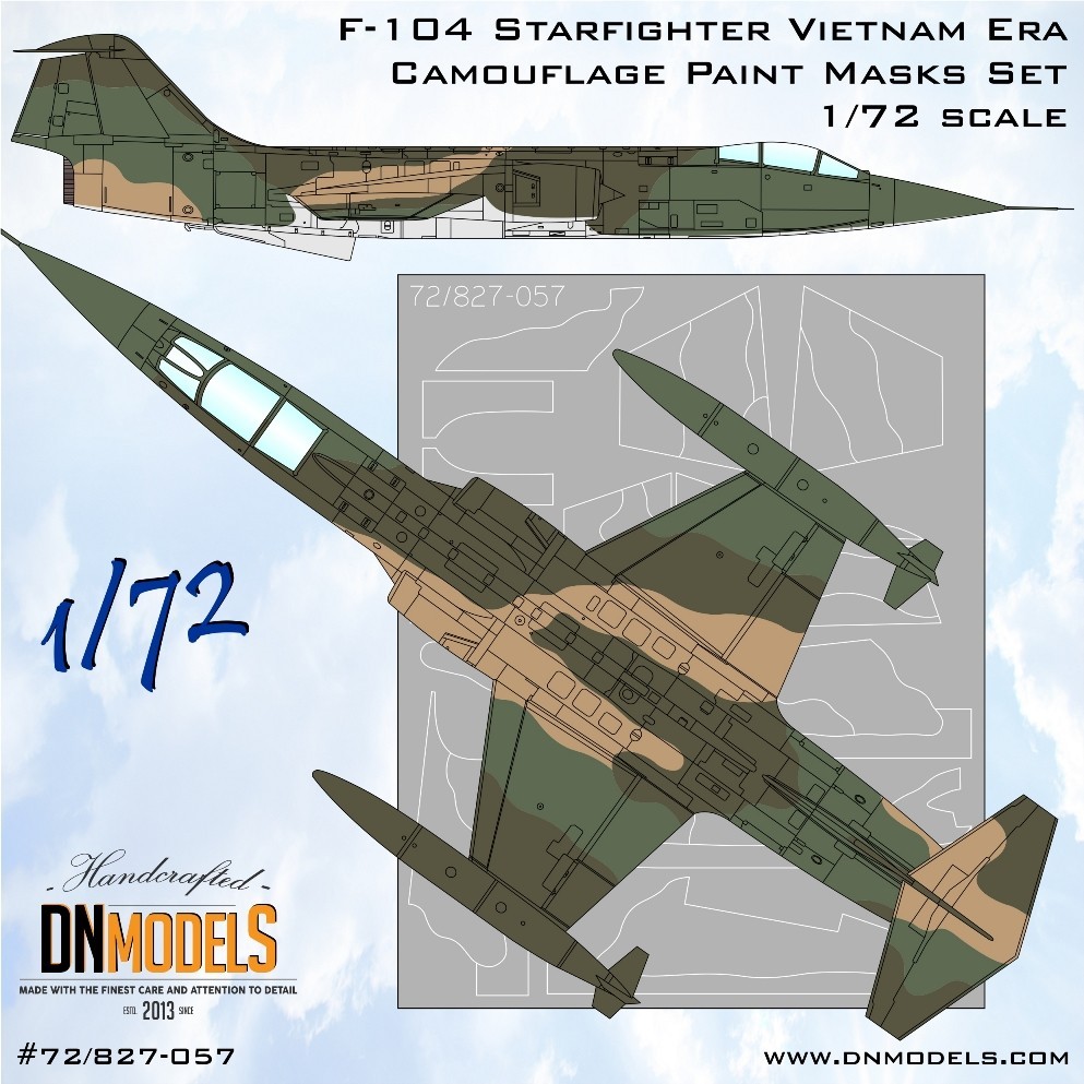 Starfighter SEA Camouflage Paint Masks Set