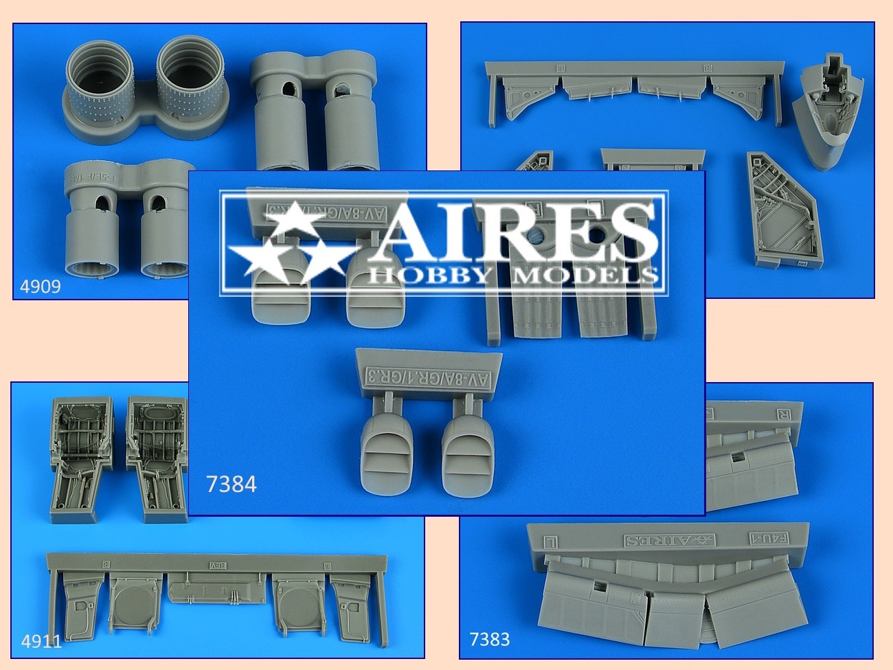 Aires Detail Sets April Releases
