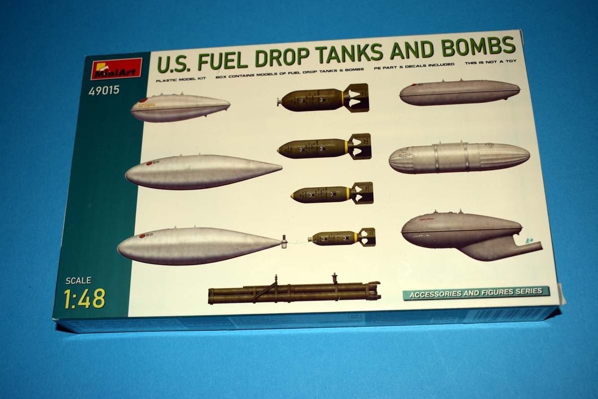 US Fuel Drop Tanks and Bombs