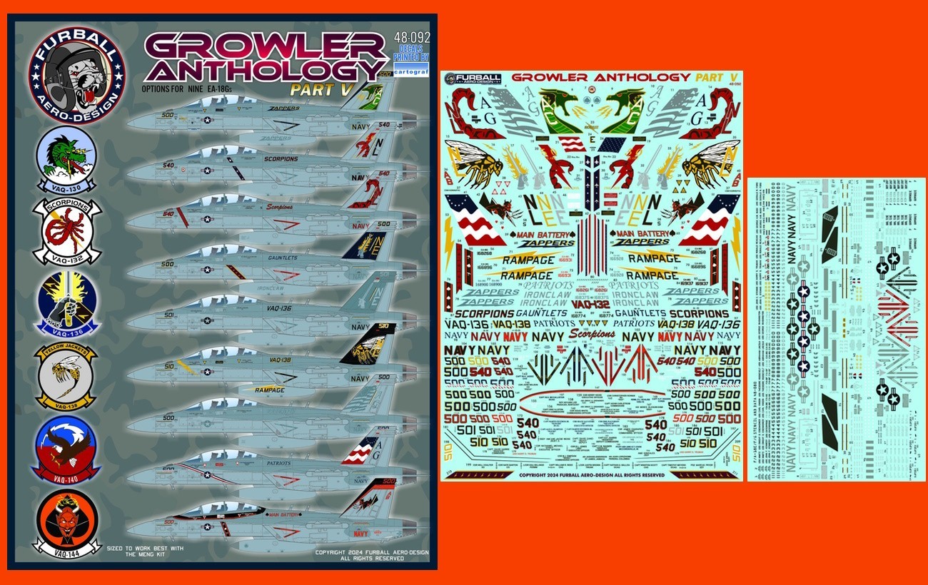 Decals: EA-18G Growler PT V Out Soon