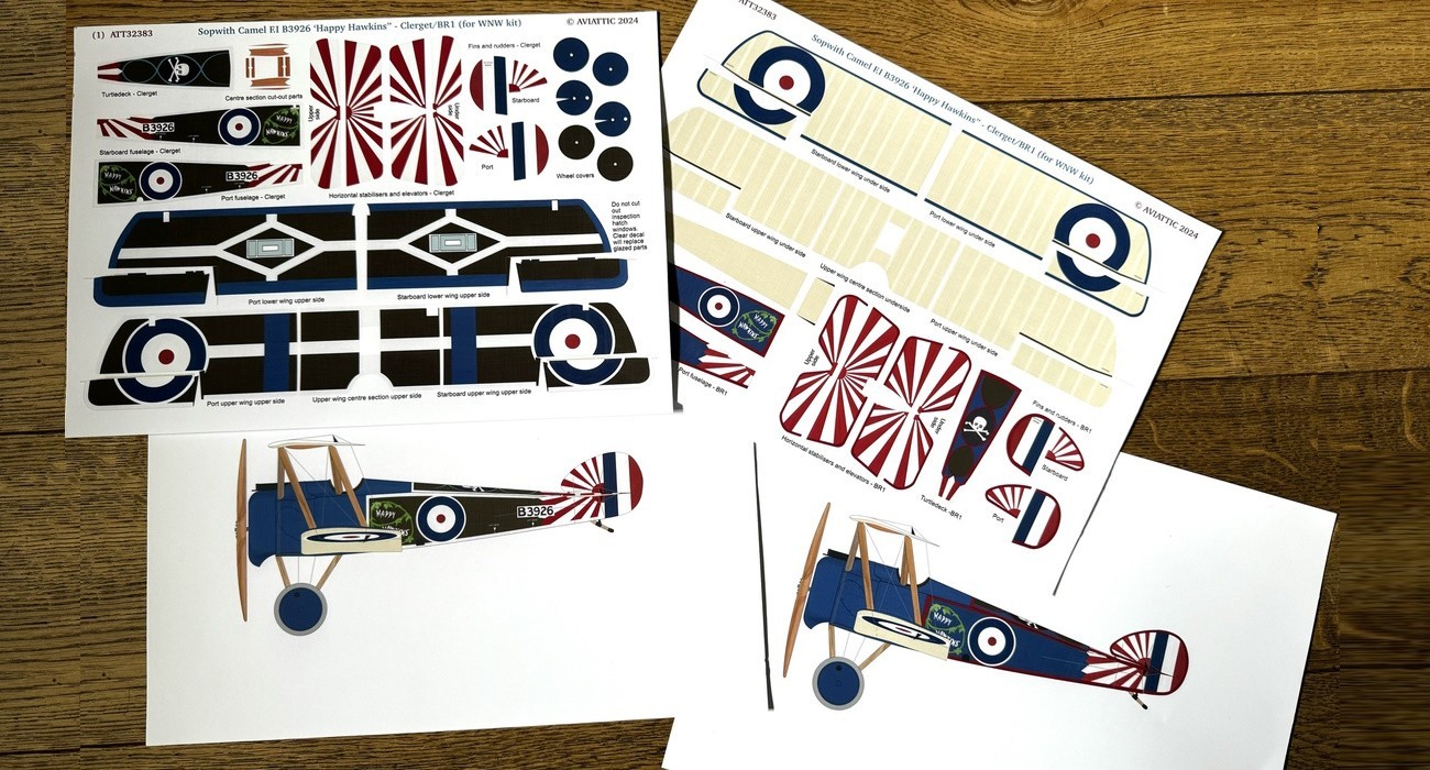 Decals: Sopwith Camel