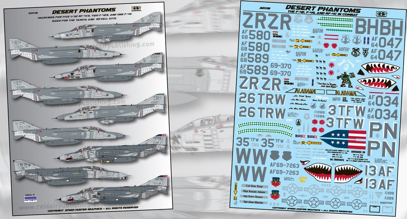 Decals: Desert Phantoms  In Combat