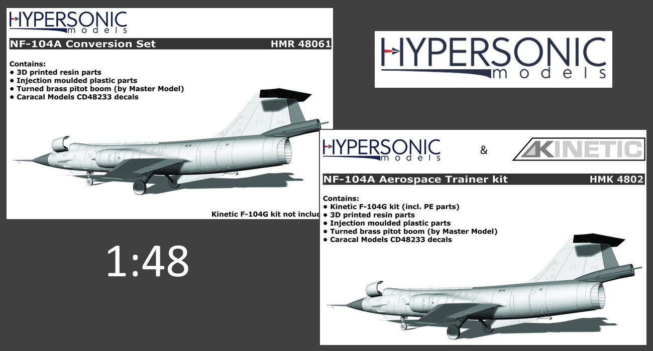 NF-104A Starfighter Kit & Conversion Out Soon