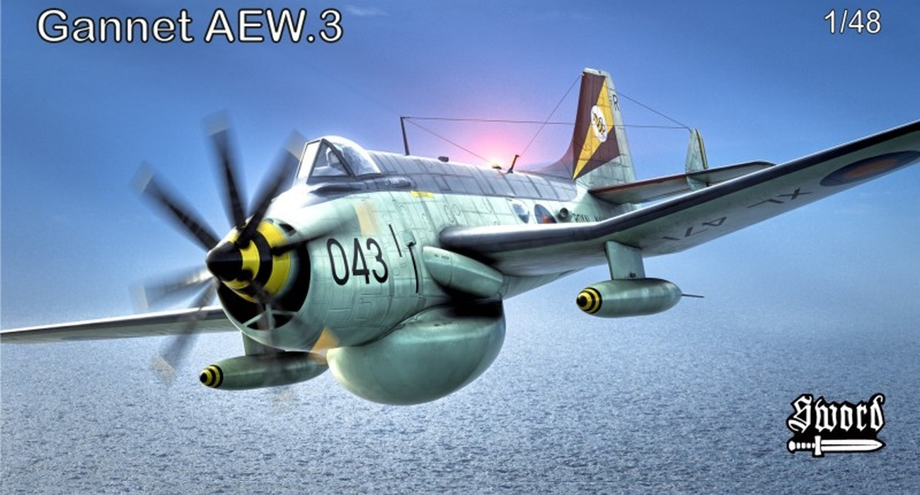 Gannet AEW.3 Sprue Shots