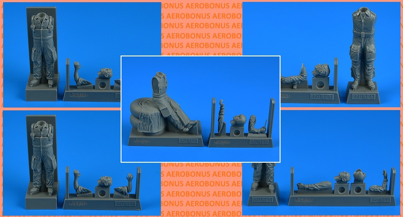 Released: Pilot & Groundcrew Figures