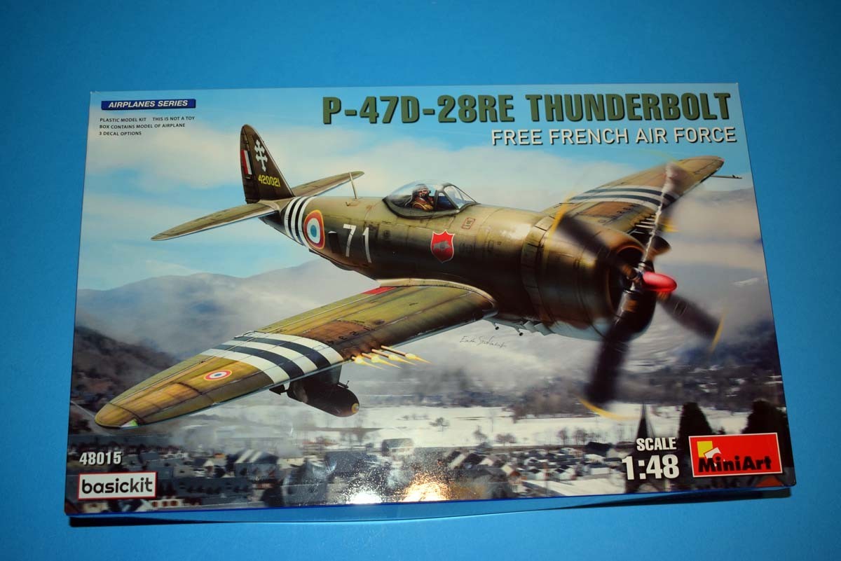 P-47 D - 28RE Thunderbolt Free French Air Force