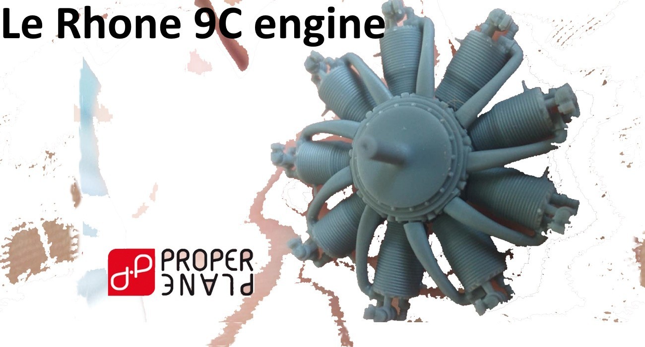 Le Rhone 9C Engine On The Way