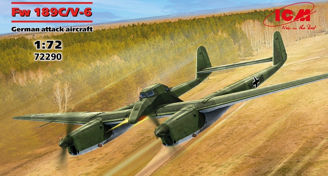 ON SALE: Fw 189C/V-6 German attack aircraft