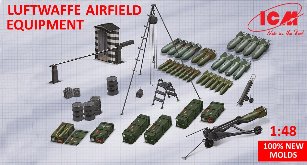 SOON ON SALE: Luftwaffe Airfield Equipment