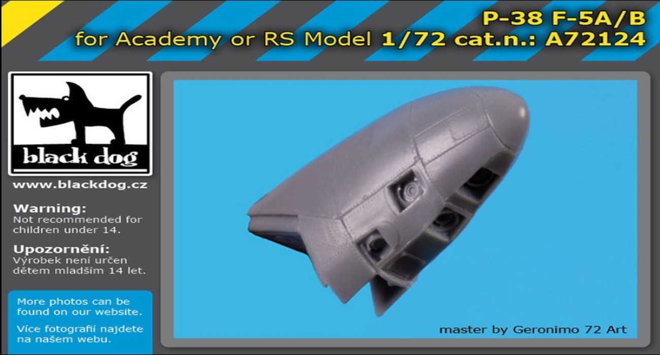 F-5A Lightning Recce Nose Released