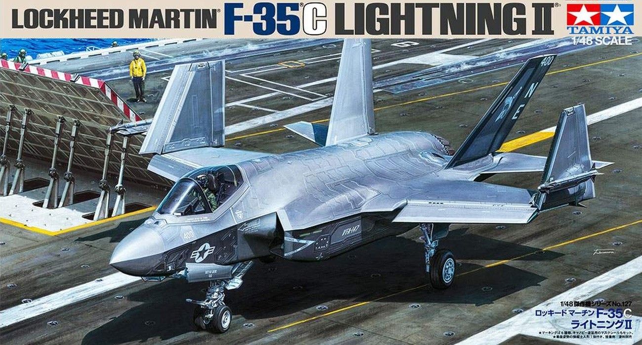 F-35C Lightning II Box Contents & Test Build