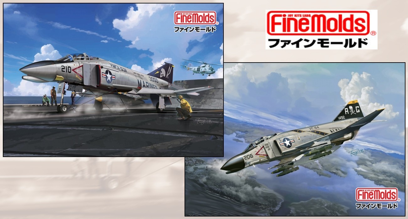‘Gray Ghost’ F-4N & ‘Jolly Rogers’ F-4B March Releases