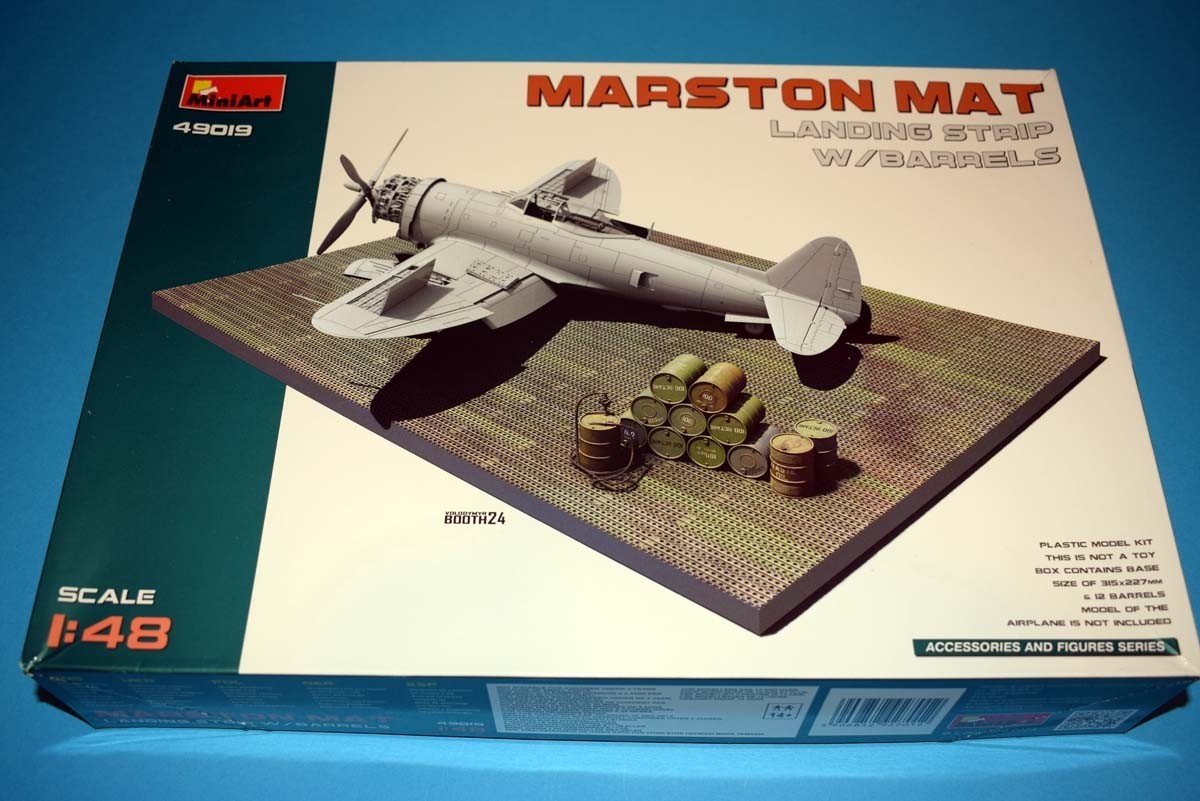 49019 Marston Mat Landing Strip with Barrels