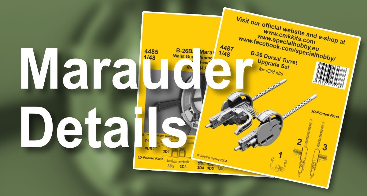 B-26 Marauder Detail Sets